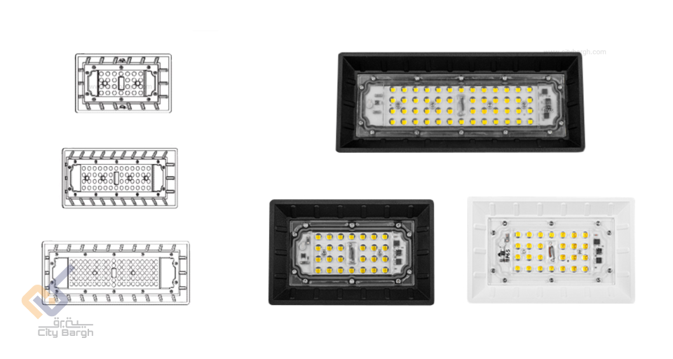پروژکتور آرتمیس 80 وات SMD پارس شعاع توس