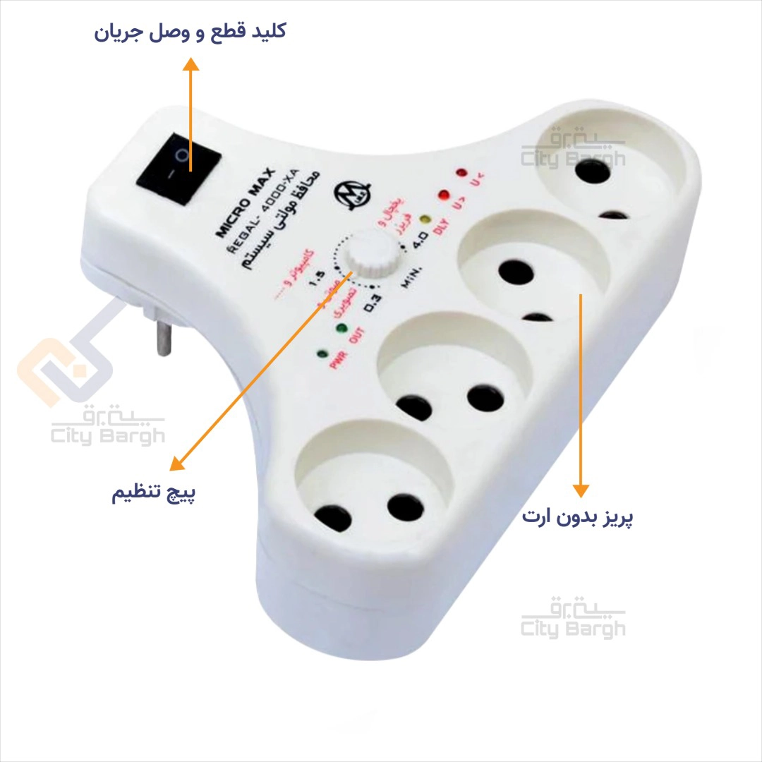 خرید محافظ رگالی میکرومکس مدل REGAL-4000-XA