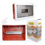 جعبه فیوز 12 تایی با ریل فلزی سارو