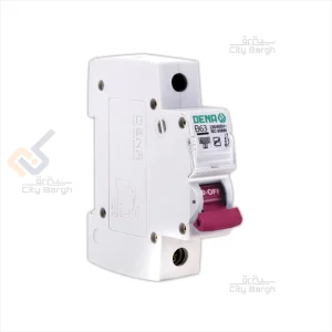 فیوز مینیاتوری یک پل 63 آمپر دنا الکتریک مدل B63-6K-1P